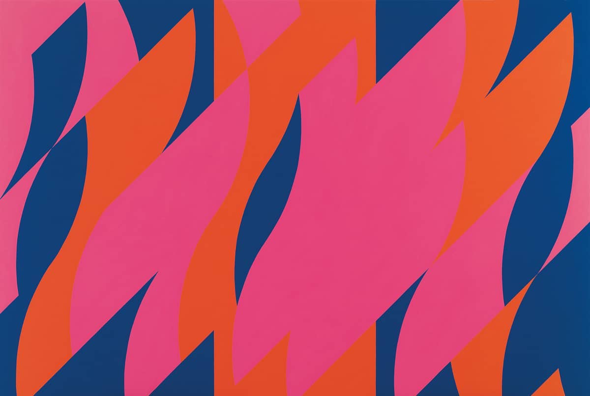 Saturday's groove! Bridget Riley - Red with Red, 2007 Oggi…